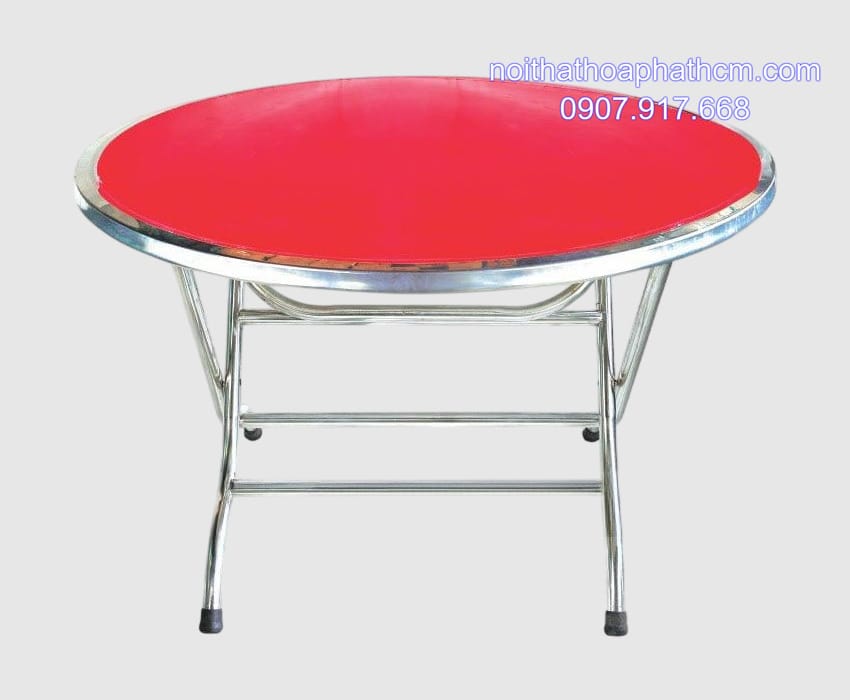 ban-inox-tron-1m2-201-chan-xep