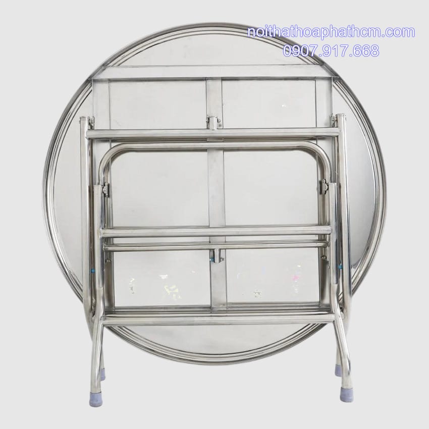 ban-inox-tron-1m4-304-chan-xep