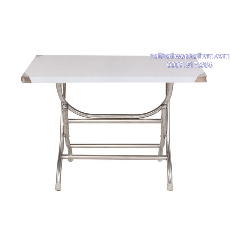 bàn inox chữ nhật 1m 304 HP03 ban-inox-chu-nhat-1m-304-hp03