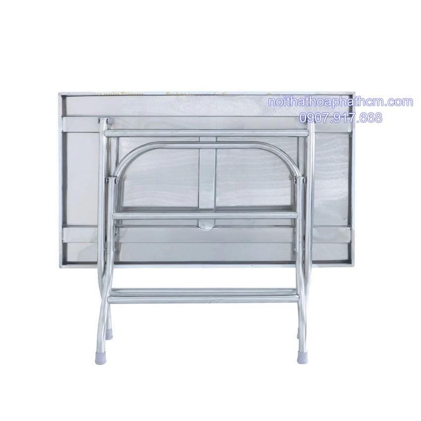 bàn inox chữ nhật 1m2 304 HP02_1 ban-inox-chu-nhat-1m2-304-hp02-1
