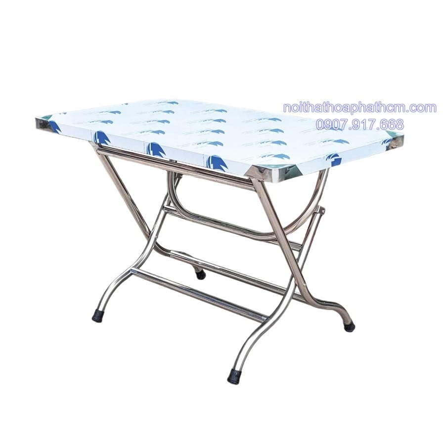 bàn inox chữ nhật 1m2 HP02 ban-inox-chu-nhat-1m2-hp02