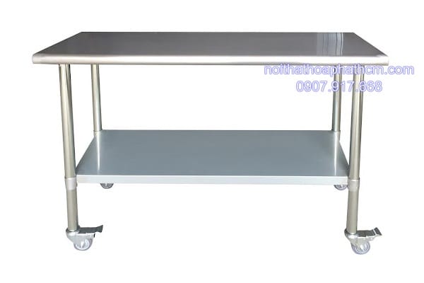 ban-inox-cong-nghiep-co-banh-xe-2-tang