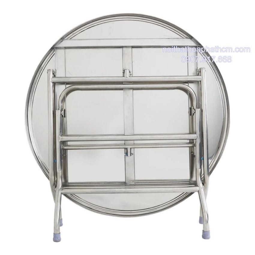 bàn inox tròn 1m4 304 HP03_1 ban-inox-tron-1m4-304-hp03-1