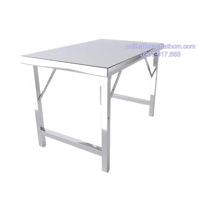 bàn inox xếp công nghiệp 1m4 304 ban-inox-xep-cong-nghiep-1m4-304