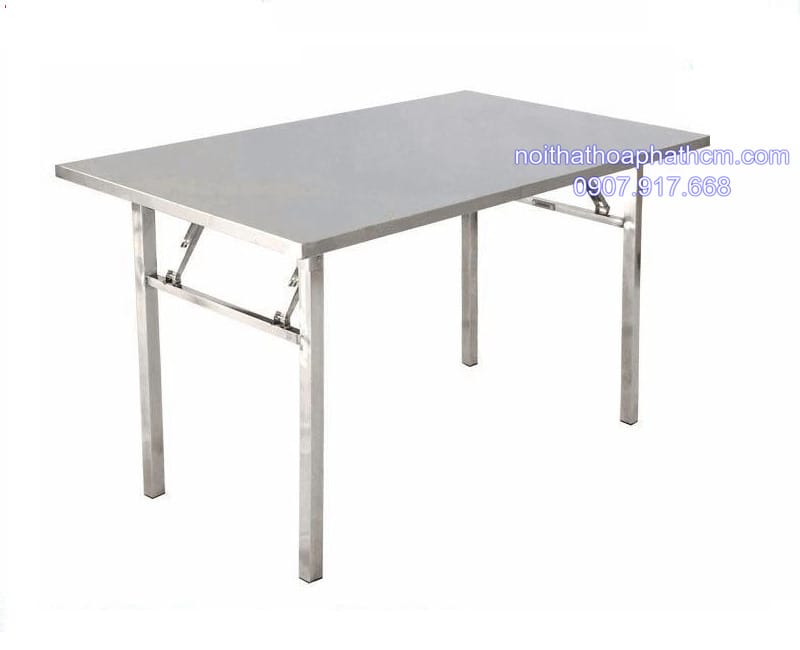 bàn inox xếp công nghiệp 1m6 ban-inox-xep-cong-nghiep-1m6