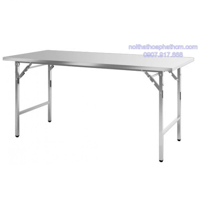 bàn inox xếp công nghiệp 1m8 304 ban-inox-xep-cong-nghiep-1m8-304