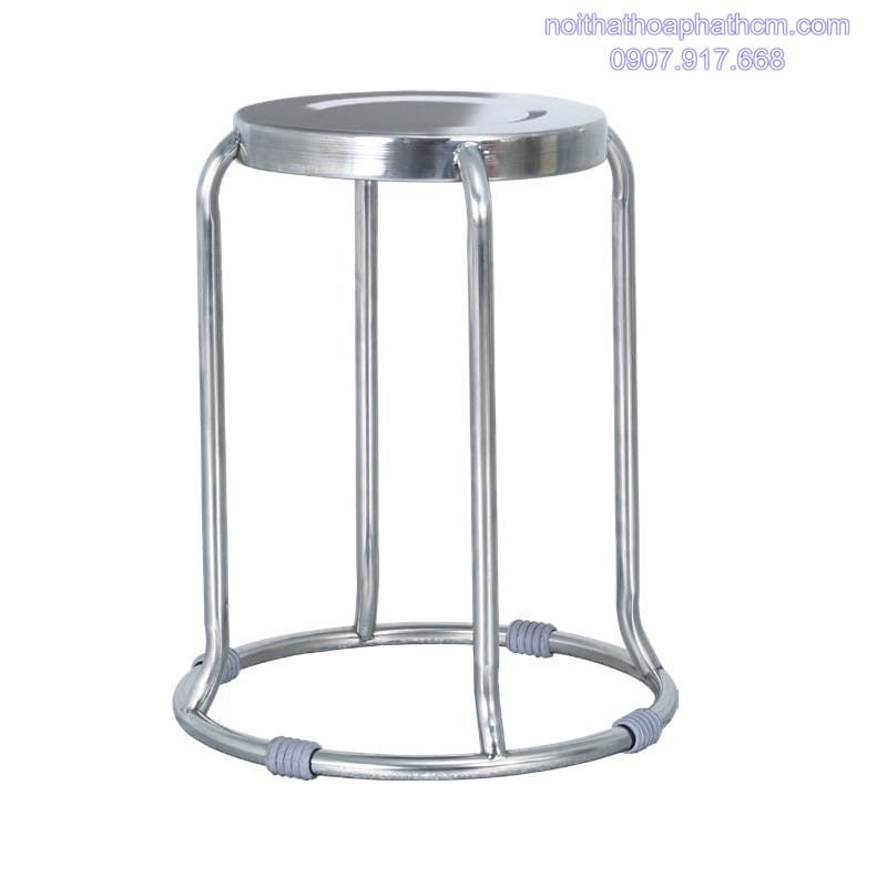 ghế inox tròn đôn hàn mặt HP03 ghe-inox-tron-don-han-mat-hp03
