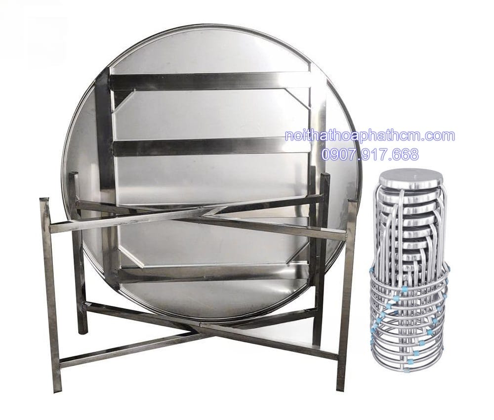 Bộ bàn tròn inox 12 ghế HP03 (2) bo-ban-tron-inox-12-ghe-hp03-2