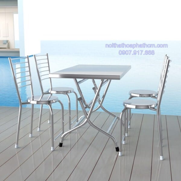 bàn inox chữ nhật 4 ghế có tựa lưng ban-inox-chu-nhat-4-ghe-co-tua-lung