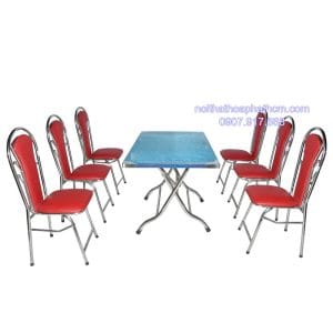 ban-inox-chu-nhat-6-ghe-xep-nem-hp01