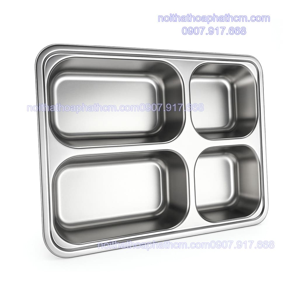 khay inox 4 ngăn sâu hp (3) khay-inox-4-ngan-sau-hp-3