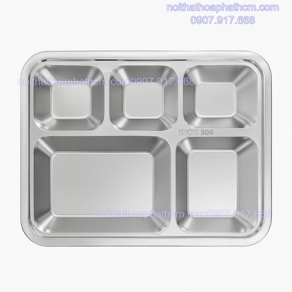 khay inox 5 ngăn thường 304 (2) khay-inox-5-ngan-thuong-304-2